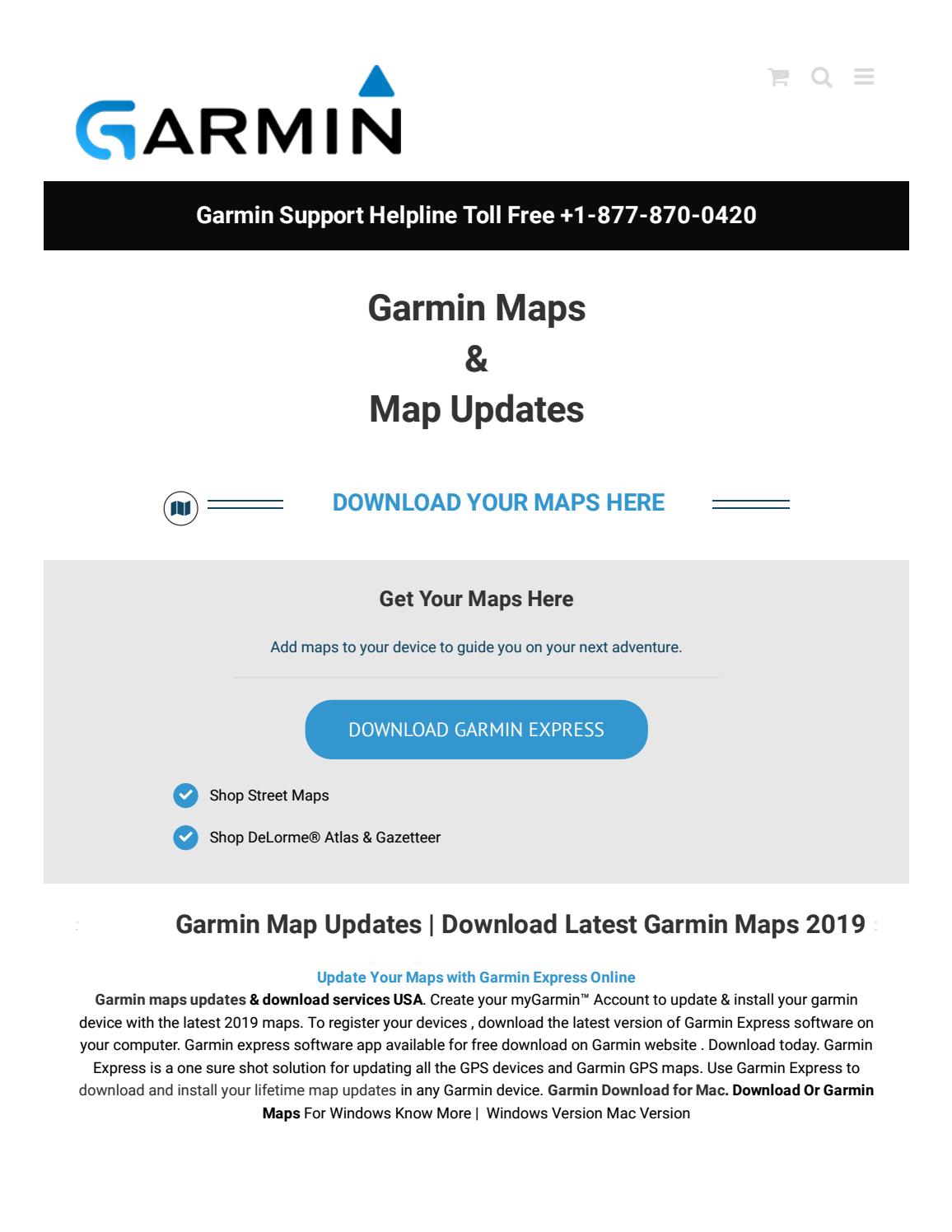 Download Free Map Garmin